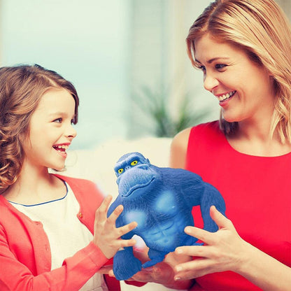 Realistic Soft Latex Gorilla Doll Toys Cute Gorilla Latex Toy Cartoon Toy for Birthday