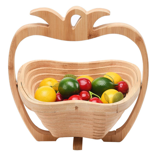 Bamboo Folding Fruit Basket