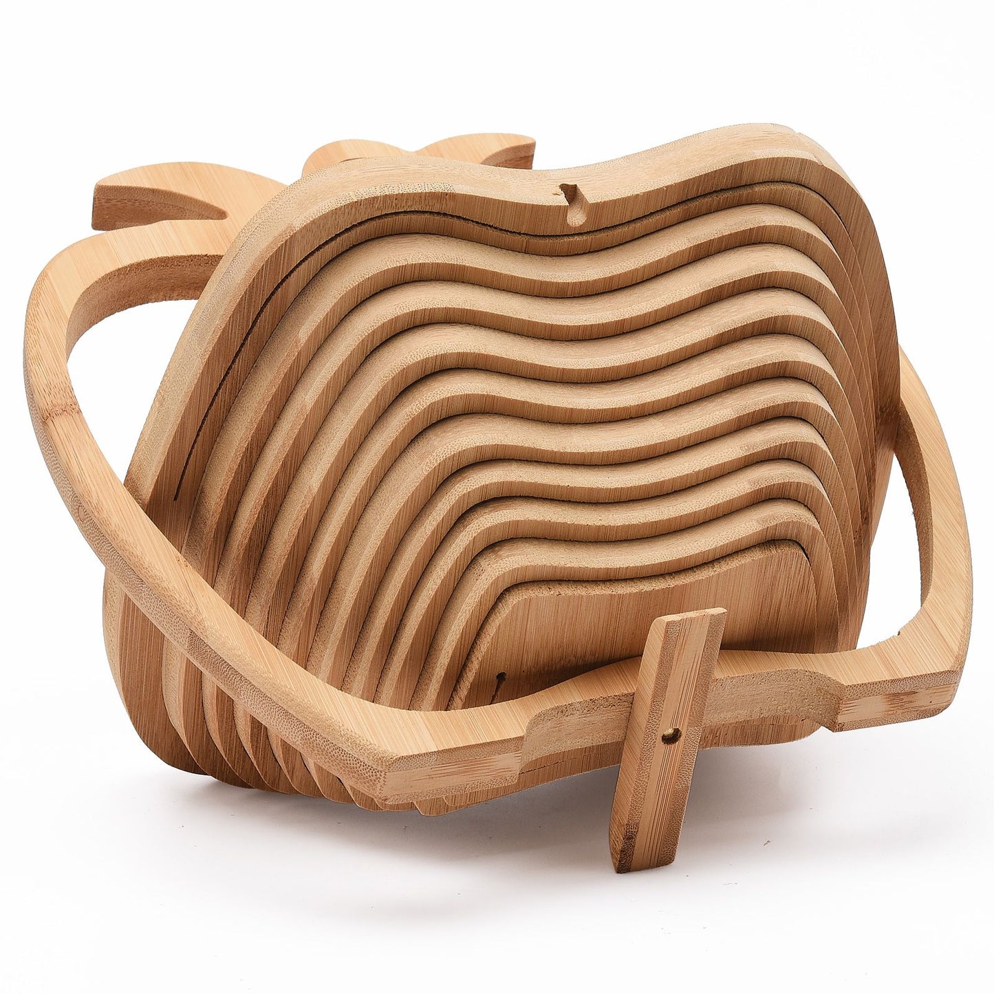 Bamboo Folding Fruit Basket
