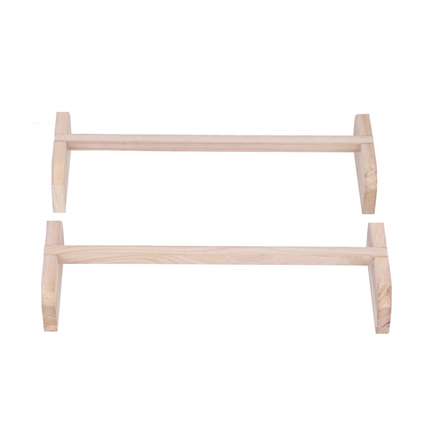 2 Set Chicken Wooden Perches Large Wooden Bird Stand Training Hens Roosting Bar for Rooster Parrots Pet Supplies