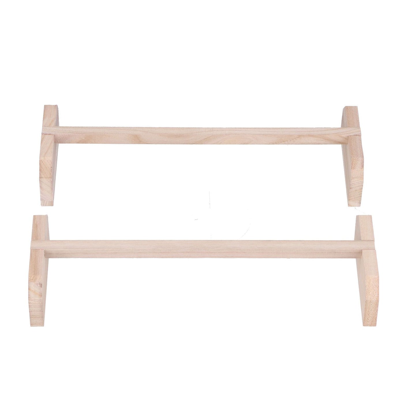 2 Set Chicken Wooden Perches Large Wooden Bird Stand Training Hens Roosting Bar for Rooster Parrots Pet Supplies