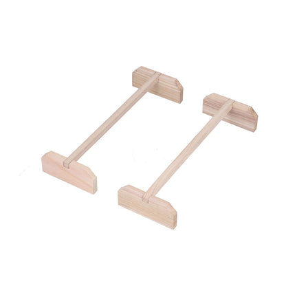 2 Set Chicken Wooden Perches Large Wooden Bird Stand Training Hens Roosting Bar for Rooster Parrots Pet Supplies