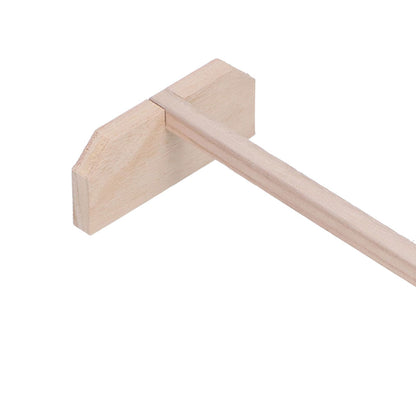 2 Set Chicken Wooden Perches Large Wooden Bird Stand Training Hens Roosting Bar for Rooster Parrots Pet Supplies