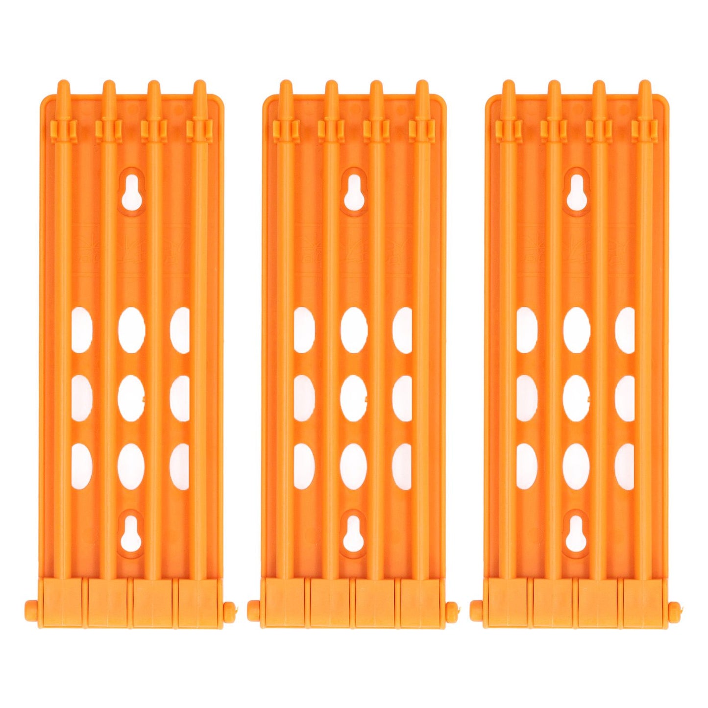 3Pcs Pigeons Foot Rings Frame 4 Column Independent Save Space Racing Pigeons Supplier Foot Place for Pigeons FarmYellow