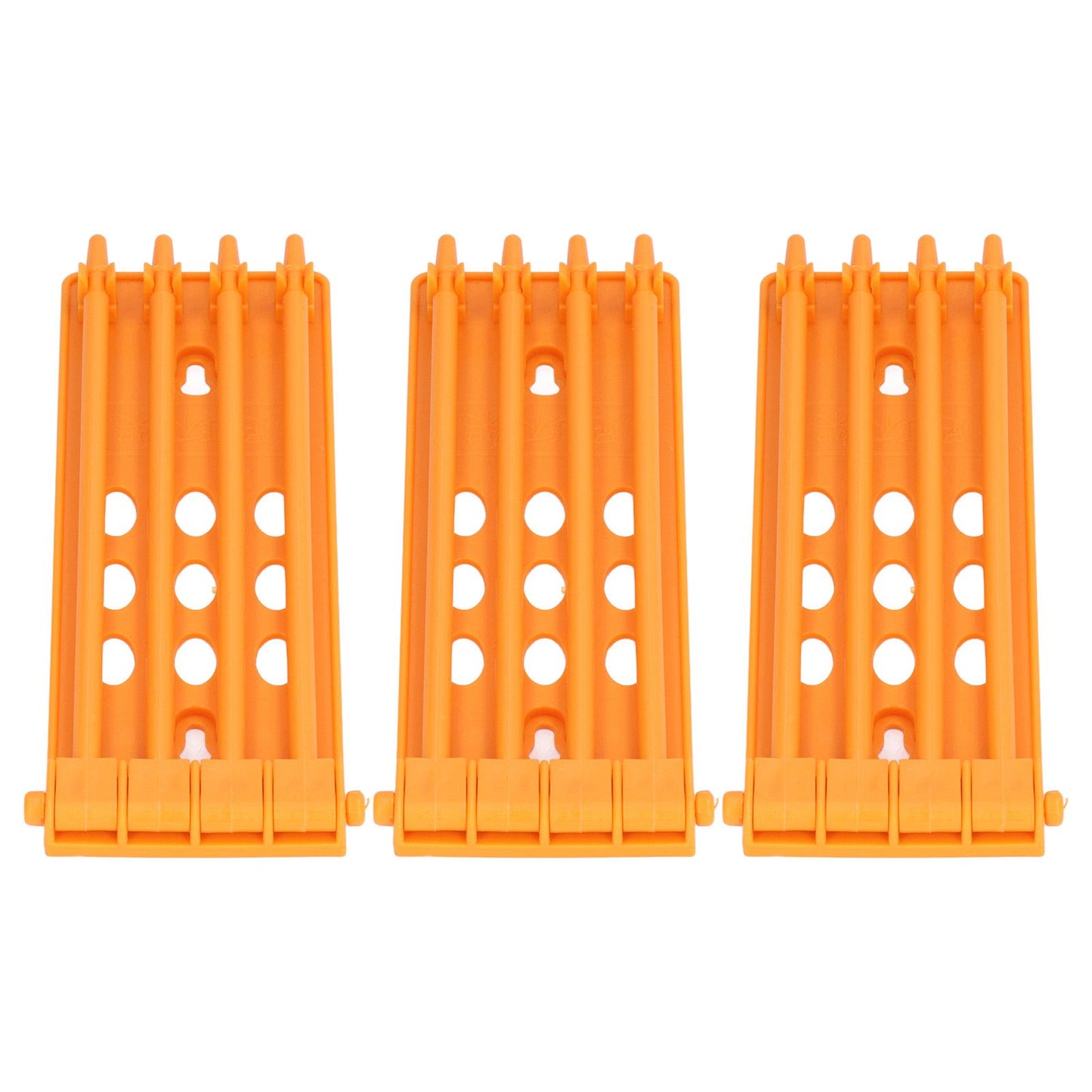 3Pcs Pigeons Foot Rings Frame 4 Column Independent Save Space Racing Pigeons Supplier Foot Place for Pigeons FarmYellow