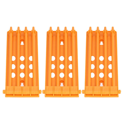 3Pcs Pigeons Foot Rings Frame 4 Column Independent Save Space Racing Pigeons Supplier Foot Place for Pigeons FarmYellow