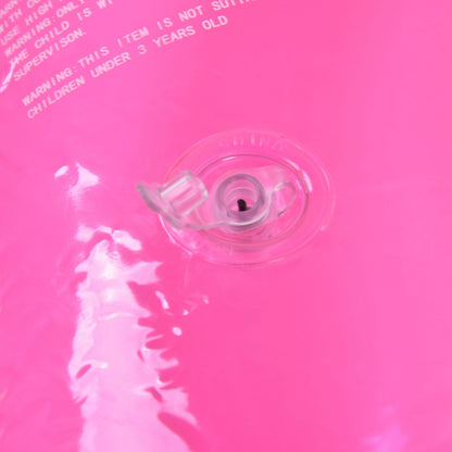 Heart Pool Float PVC Material Skin Friendly Lightweight Pink Romantic Style Floating Tubes for Summer
