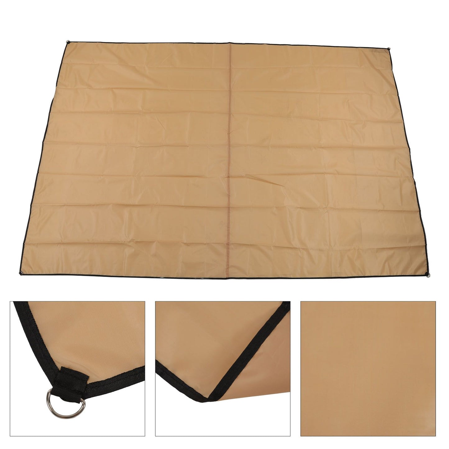 Sun Shade Sails UV Resistant Foldable Portable Easy To Maintain Swimming Pool Sun Sail for Outdoor Gardens 4 Corners