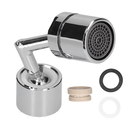Universal Faucet Sprayer 720° Rotatable Faucet Filter Nozzle for Home Restaurant Silver 22mm Female Thread
