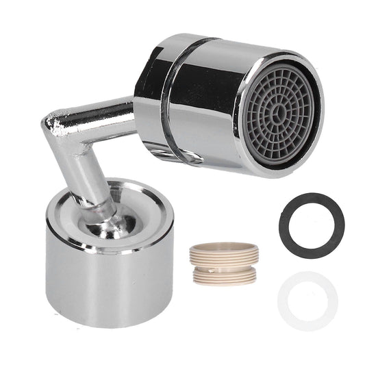 Universal Faucet Sprayer 720° Rotatable Faucet Filter Nozzle for Home Restaurant Silver 22mm Female Thread