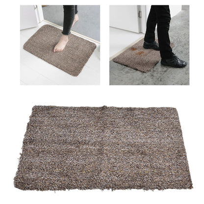 Door Entry Mat 45x70cm Polyester Fiber Machine Washable Easy to Clean Home Decoration for Outdoor Indoor