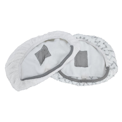 2Pcs Microfiber Mop Cloth Detachable Mop Replacement Pad Fit for Bissell 1940 Steam Mop