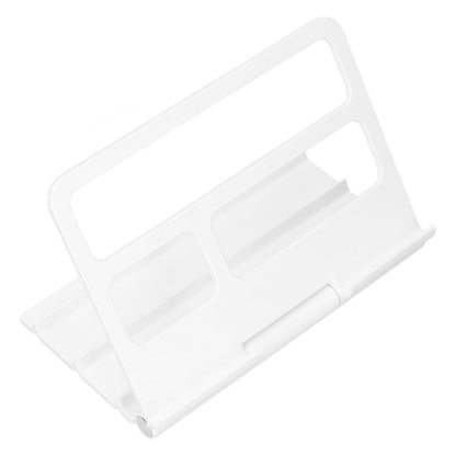 Tablet Stand Portable Multi Angle Adjustable Desktop Tablet Holder for IOS for Huawei TabletWhite