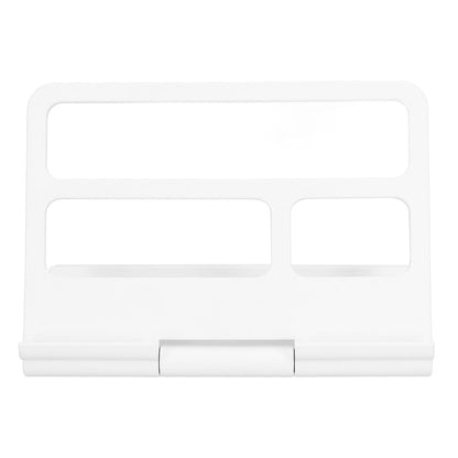 Tablet Stand Portable Multi Angle Adjustable Desktop Tablet Holder for IOS for Huawei TabletWhite