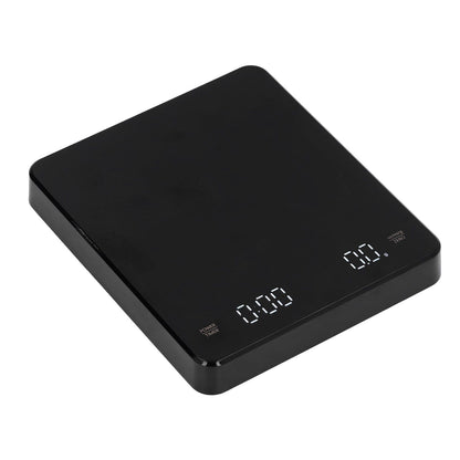 Electronic Coffee Scale LCD Display Switchable G OZ Ml 3kg USB Charging Multifunction High Accuracy Electronic Scale