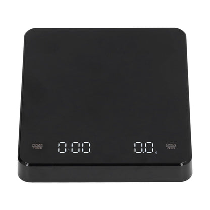 Electronic Coffee Scale LCD Display Switchable G OZ Ml 3kg USB Charging Multifunction High Accuracy Electronic Scale