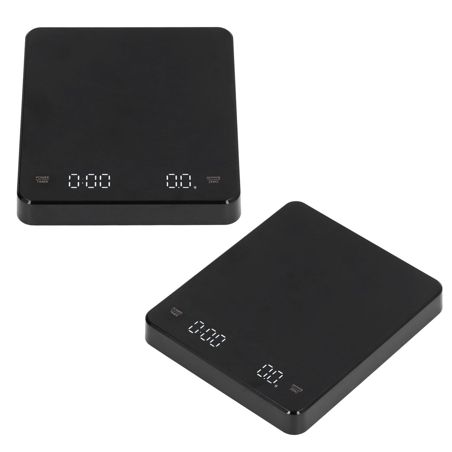 Electronic Coffee Scale LCD Display Switchable G OZ Ml 3kg USB Charging Multifunction High Accuracy Electronic Scale