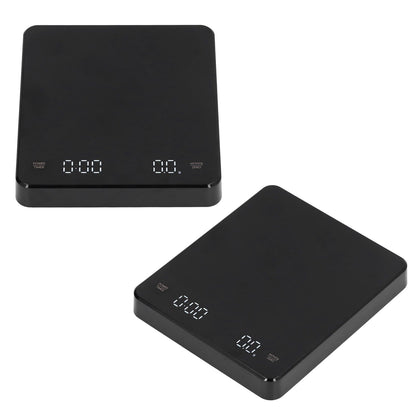Electronic Coffee Scale LCD Display Switchable G OZ Ml 3kg USB Charging Multifunction High Accuracy Electronic Scale
