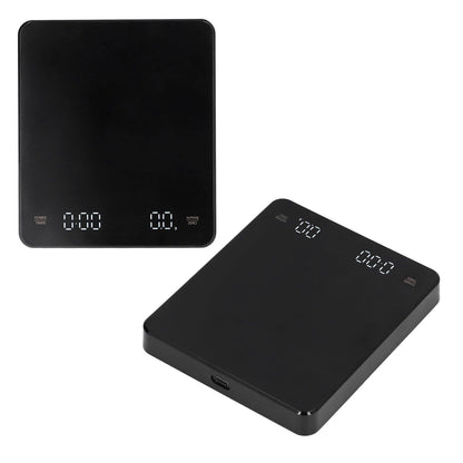 Electronic Coffee Scale LCD Display Switchable G OZ Ml 3kg USB Charging Multifunction High Accuracy Electronic Scale
