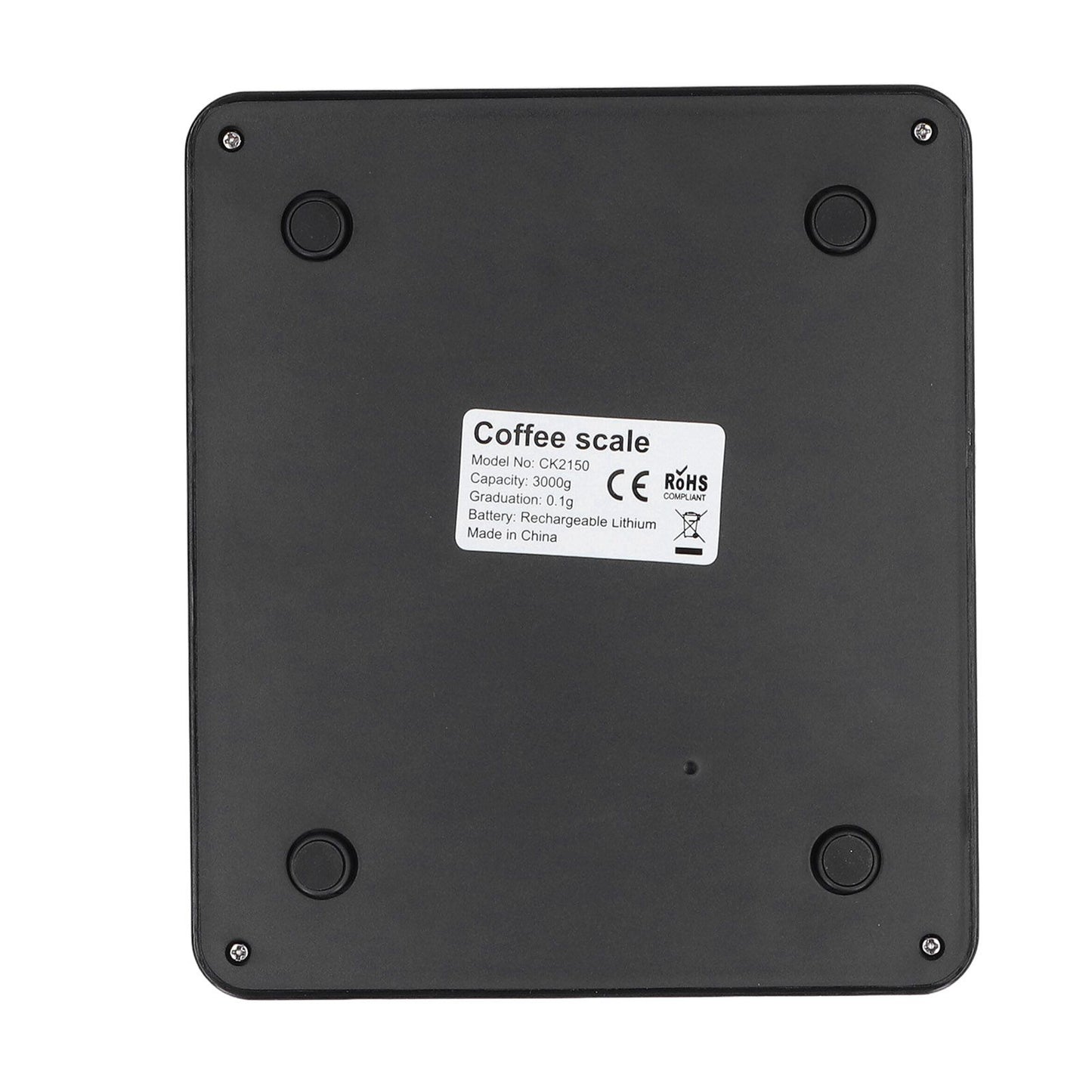 Electronic Coffee Scale LCD Display Switchable G OZ Ml 3kg USB Charging Multifunction High Accuracy Electronic Scale