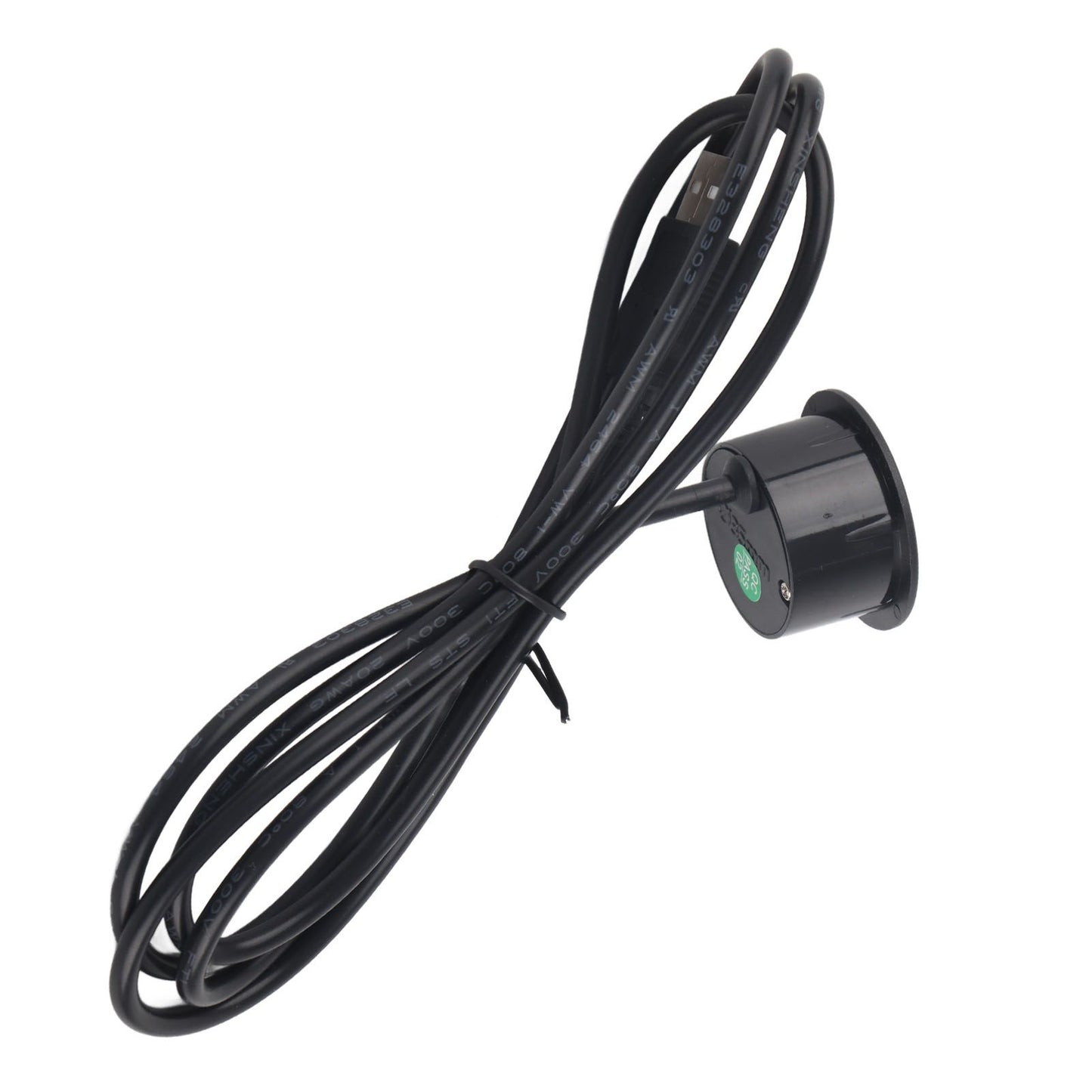 2 USB Charging Socket with 1.5m Cable Embedded Installation 5V 1A Multipurpose for Mobile Phone Cameras TabletUSB Output