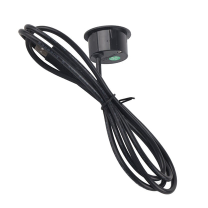 2 USB Charging Socket with 1.5m Cable Embedded Installation 5V 1A Multipurpose for Mobile Phone Cameras TabletUSB Output