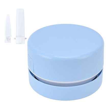 Desktop Dust Collector Table Dust Cleaner USB Charging Portable Mini Dust Catcher for Office HouseholdBlue
