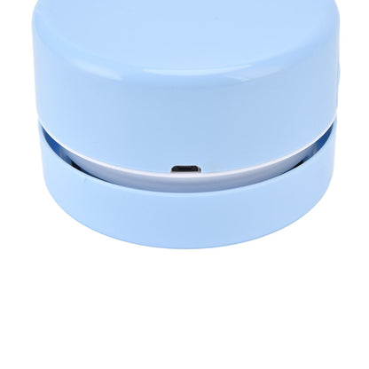 Desktop Dust Collector Table Dust Cleaner USB Charging Portable Mini Dust Catcher for Office HouseholdBlue