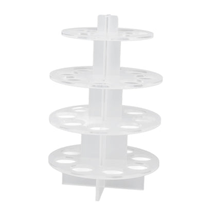 30 Holes Coffee Carousel Holder Coffee Pod Organizer Storage Rack Acrylic Modern Design for Home Office