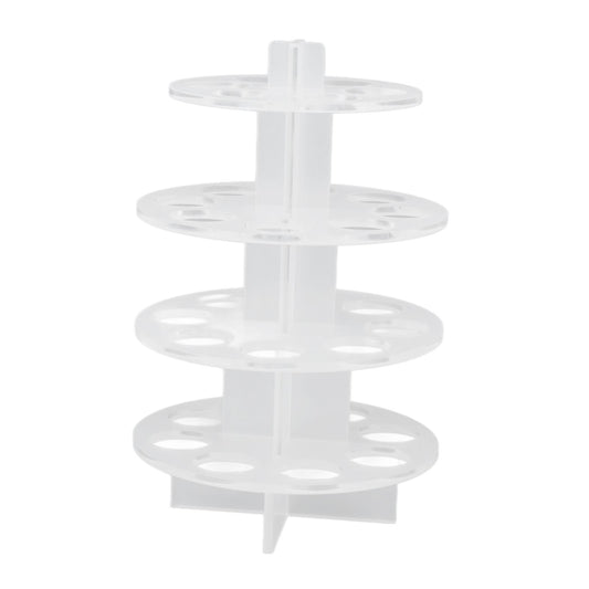 30 Holes Coffee Carousel Holder Coffee Pod Organizer Storage Rack Acrylic Modern Design for Home Office