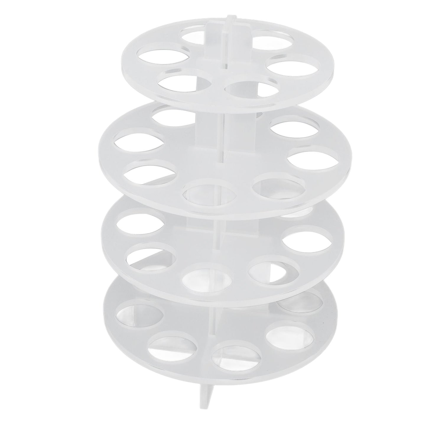 30 Holes Coffee Carousel Holder Coffee Pod Organizer Storage Rack Acrylic Modern Design for Home Office