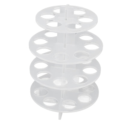 30 Holes Coffee Carousel Holder Coffee Pod Organizer Storage Rack Acrylic Modern Design for Home Office