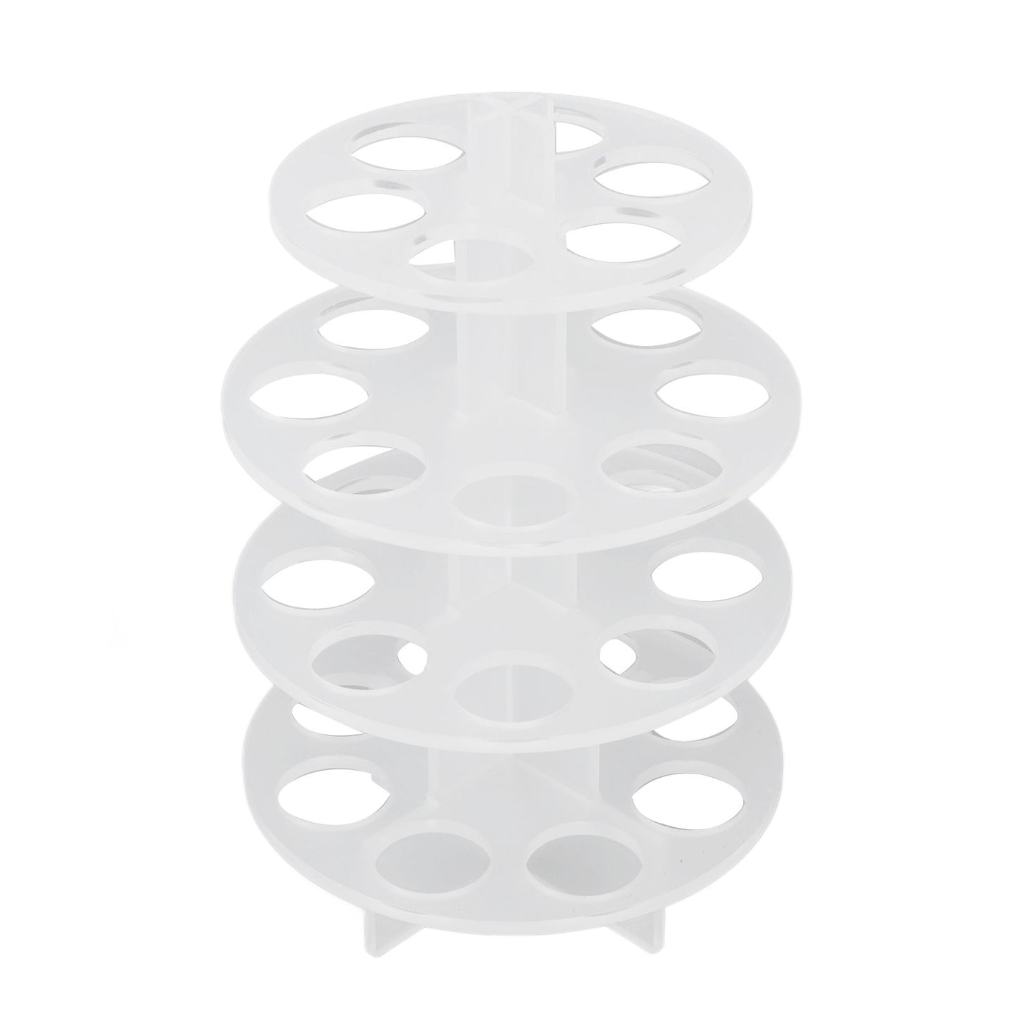 30 Holes Coffee Carousel Holder Coffee Pod Organizer Storage Rack Acrylic Modern Design for Home Office