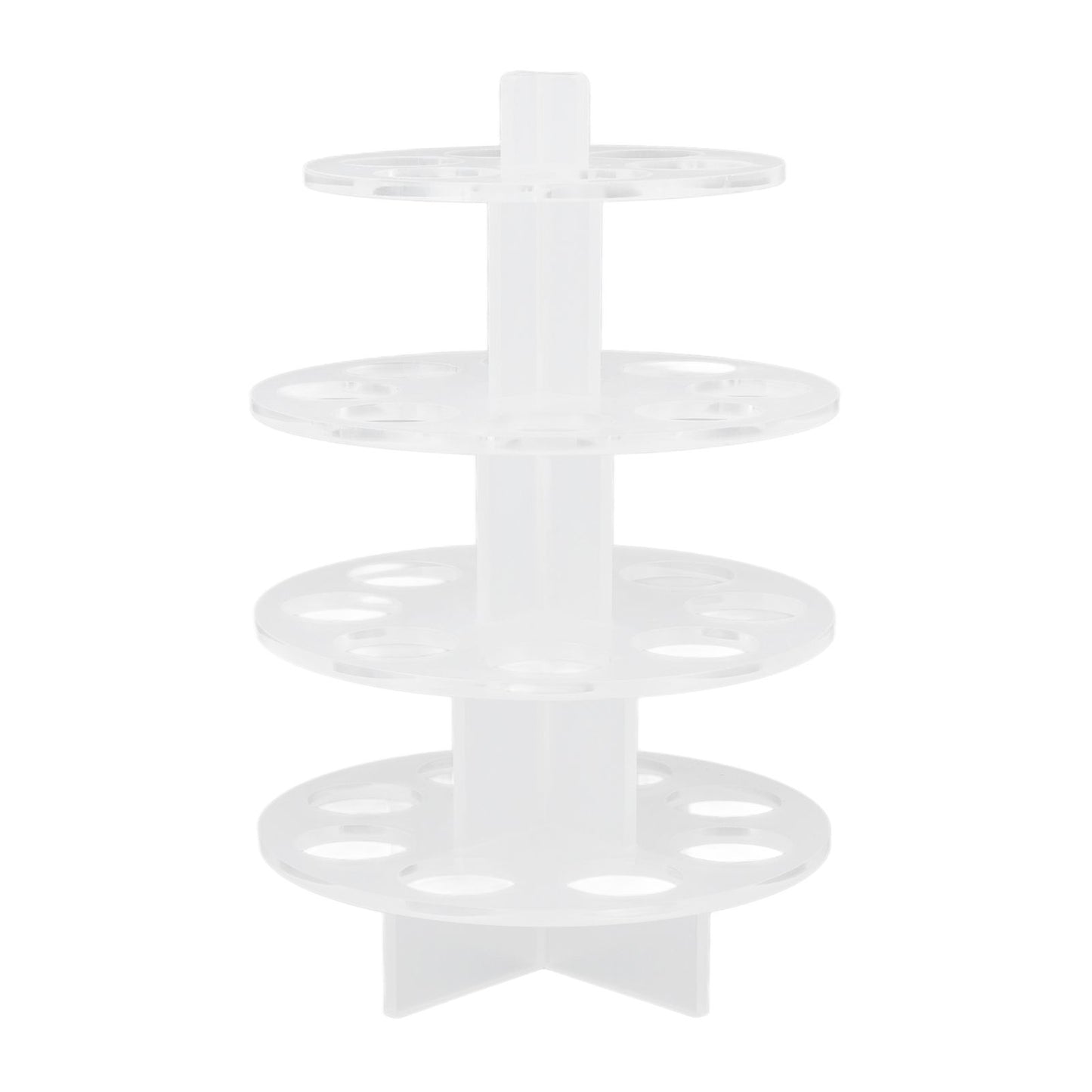30 Holes Coffee Carousel Holder Coffee Pod Organizer Storage Rack Acrylic Modern Design for Home Office