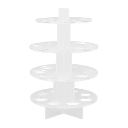 30 Holes Coffee Carousel Holder Coffee Pod Organizer Storage Rack Acrylic Modern Design for Home Office