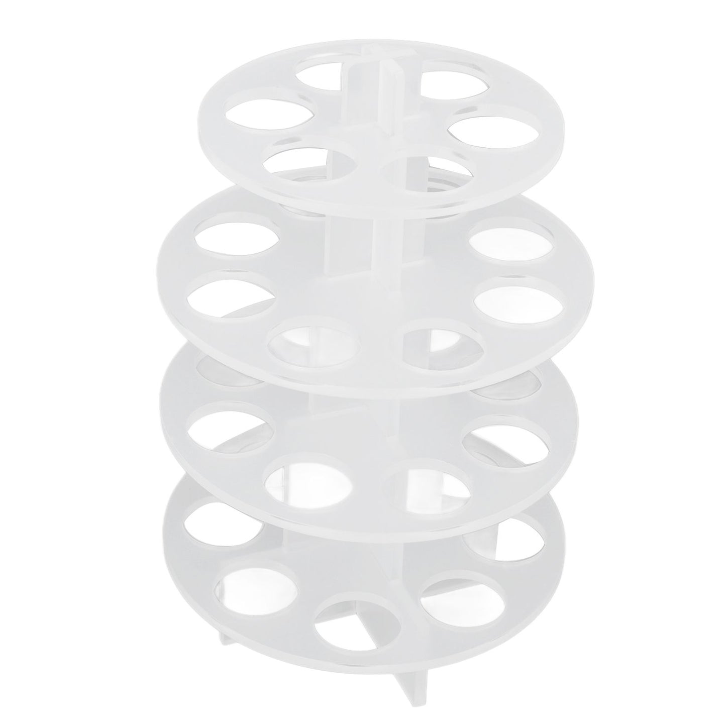 30 Holes Coffee Carousel Holder Coffee Pod Organizer Storage Rack Acrylic Modern Design for Home Office