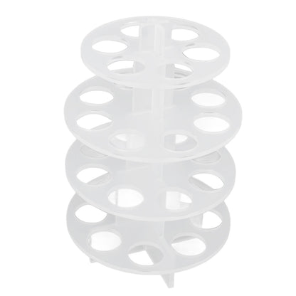 30 Holes Coffee Carousel Holder Coffee Pod Organizer Storage Rack Acrylic Modern Design for Home Office