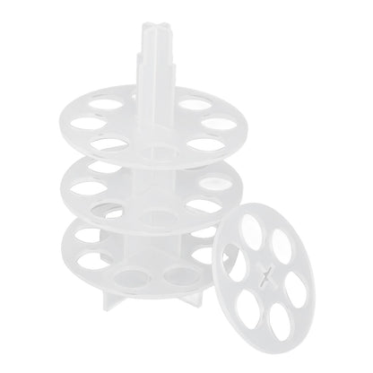 30 Holes Coffee Carousel Holder Coffee Pod Organizer Storage Rack Acrylic Modern Design for Home Office
