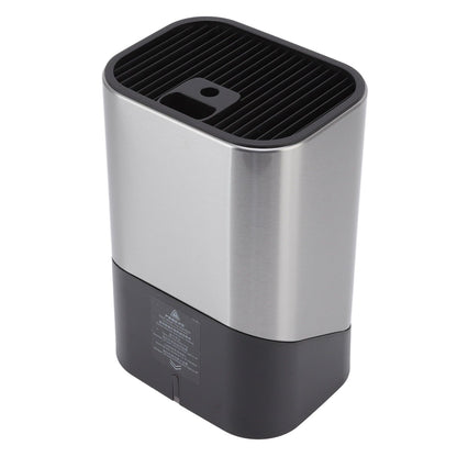 Knife Block Holder Plug in Type Stainless Steel Knife Organizer for Home Kitchen Restaurant 5V