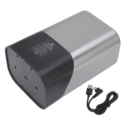 Knife Block Holder Plug in Type Stainless Steel Knife Organizer for Home Kitchen Restaurant 5V