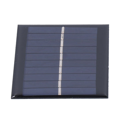 1W 5V Solar Panel Polycrystalline Silicon Solar Epoxy Sheet for Ships Airplanes Outdoor Solar Light