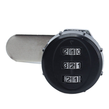 Mechanical Password Cam Lock 3 Digit Combination Camlock for Wardrobe Safe Deposit Box Mailbox