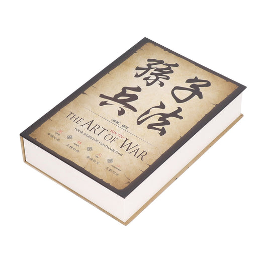 Diversion Book Safe Simulation Sturdy Book Safe Storage Box with Key for Home Travel