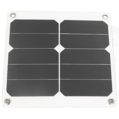 15W Solar Panels USB High Conversion Efficiency Light 5V Portable Solar Power Bank for Camping Hiking Biking