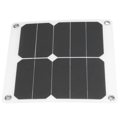 15W Solar Panels USB High Conversion Efficiency Light 5V Portable Solar Power Bank for Camping Hiking Biking