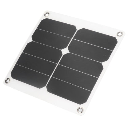15W Solar Panels USB High Conversion Efficiency Light 5V Portable Solar Power Bank for Camping Hiking Biking