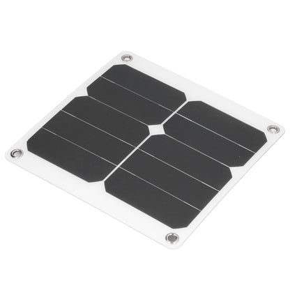 15W Solar Panels USB High Conversion Efficiency Light 5V Portable Solar Power Bank for Camping Hiking Biking