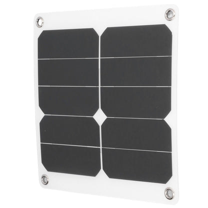 15W Solar Panels USB High Conversion Efficiency Light 5V Portable Solar Power Bank for Camping Hiking Biking