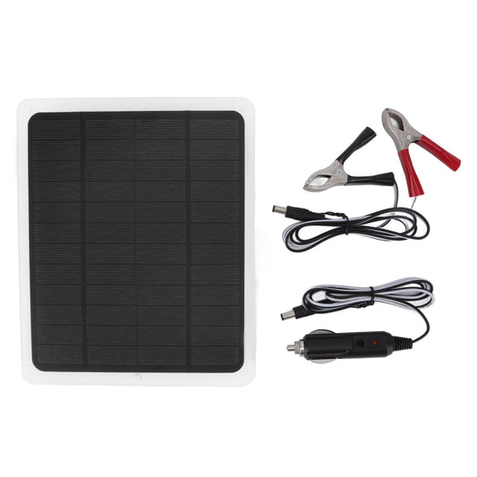 Solar Panel 2A 5W Monocrystalline Silicon Flexible Waterproof USB Output Solar Battery Charger for Emergency Lights