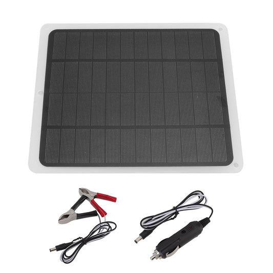 Solar Panel 2A 5W Monocrystalline Silicon Flexible Waterproof USB Output Solar Battery Charger for Emergency Lights